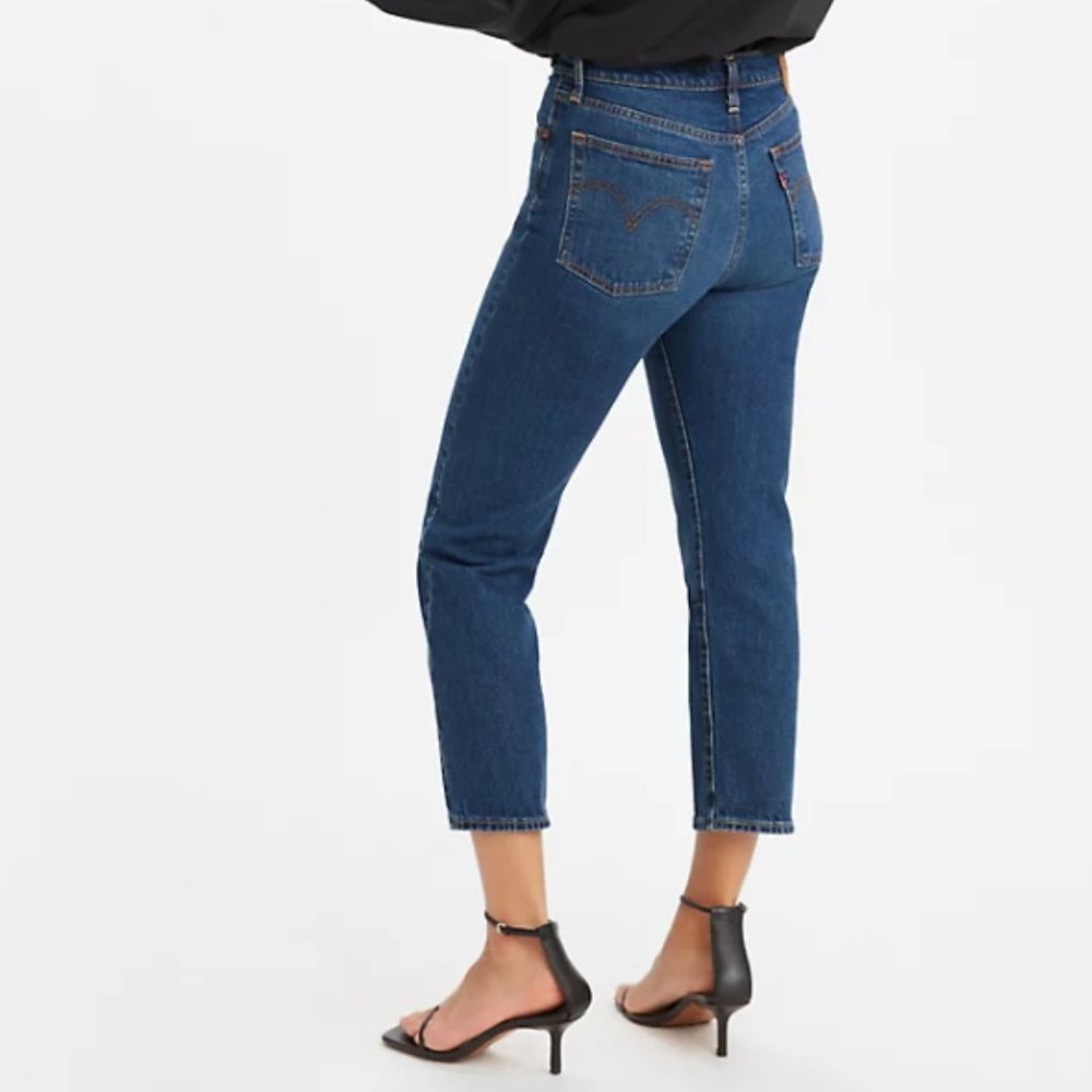 Levi's Wedgie Straight Dark Wash